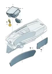8B1857746 Audi Bracket
