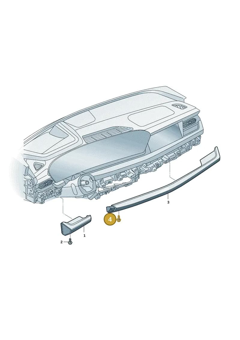 8B1857968 — Audi A5 Limousine (2024-2025) diagram f5s857170, position 4