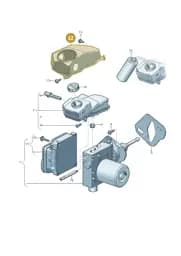 8B2611367A Audi Cover for Brake Fluid Container