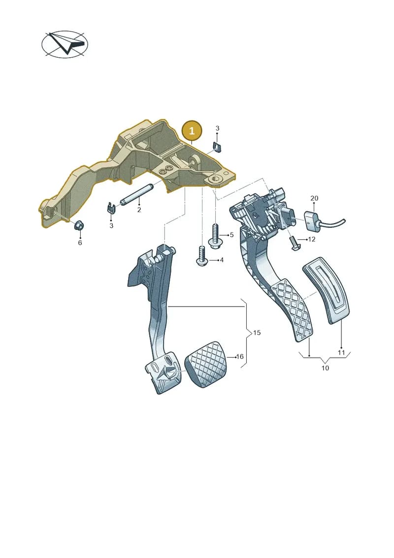 8B2723117 — Audi A5 Limousine (2024-2025) diagram 8wh721500, position 1