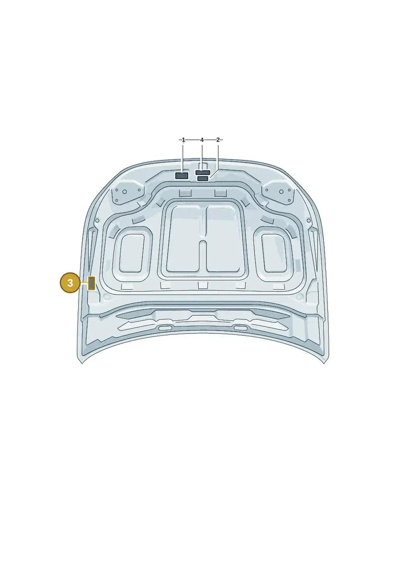 8B3010525A — Audi A5 Limousine (2024-2025) diagram 8wk010100, position 3