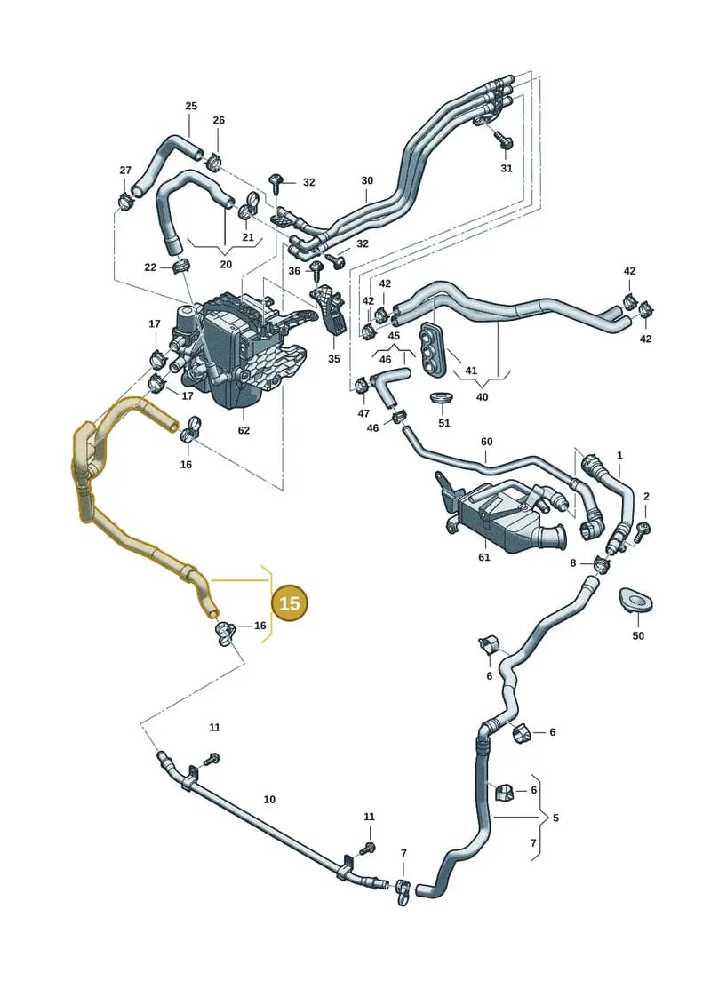 8B3265348AL — Audi A5 Limousine (2024-2025) diagram 8wk121080, position 15