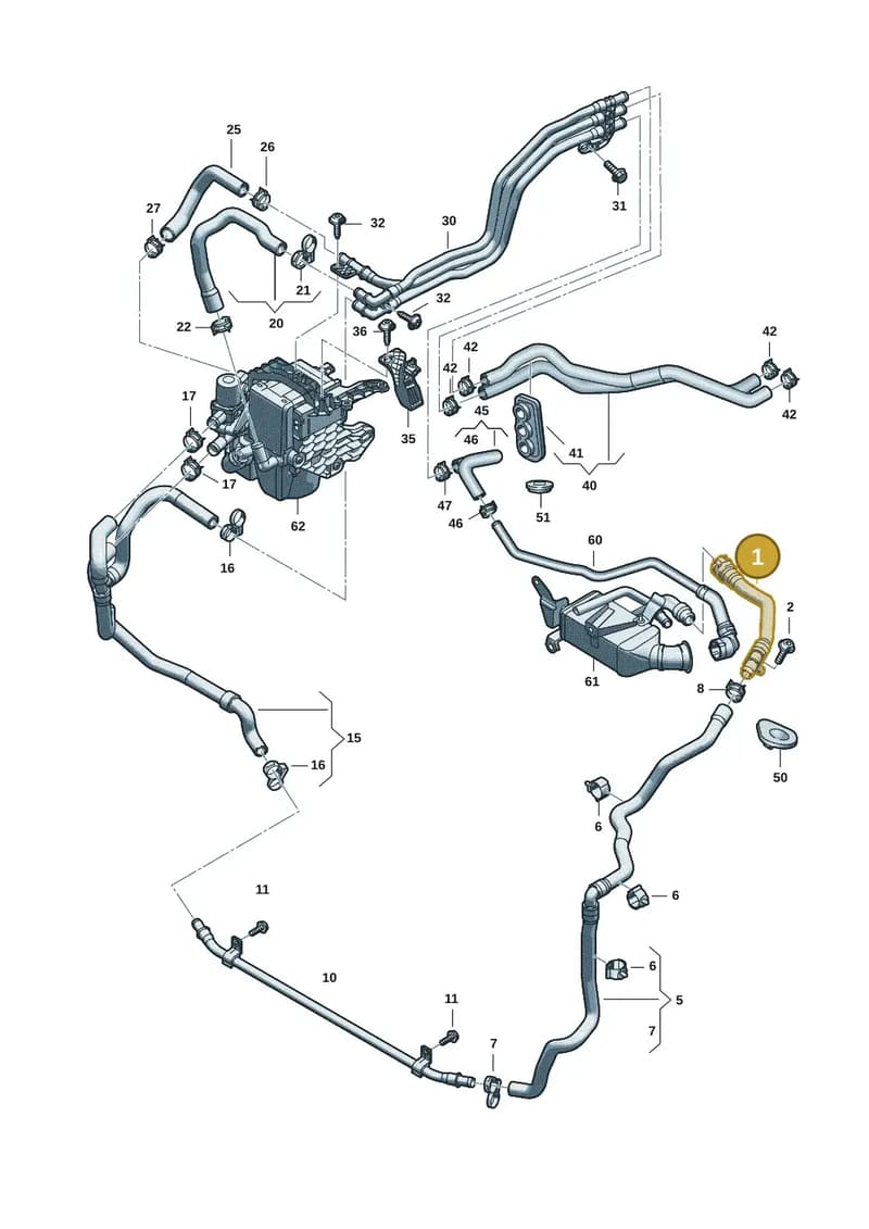 8B3265370D — Audi A5 Limousine (2024-2025) diagram 8wk121080, position 1