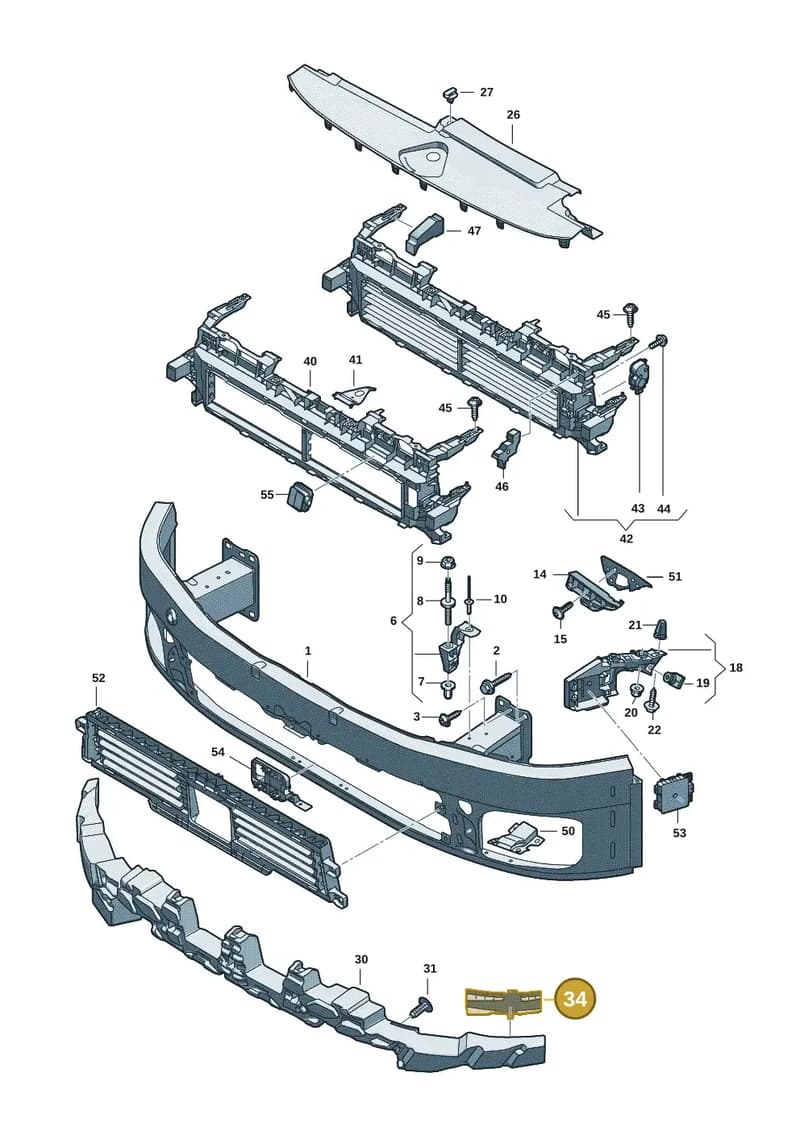 8B3807328 — Audi A5 Limousine (2024-2025) diagram 8wk807000, position 34