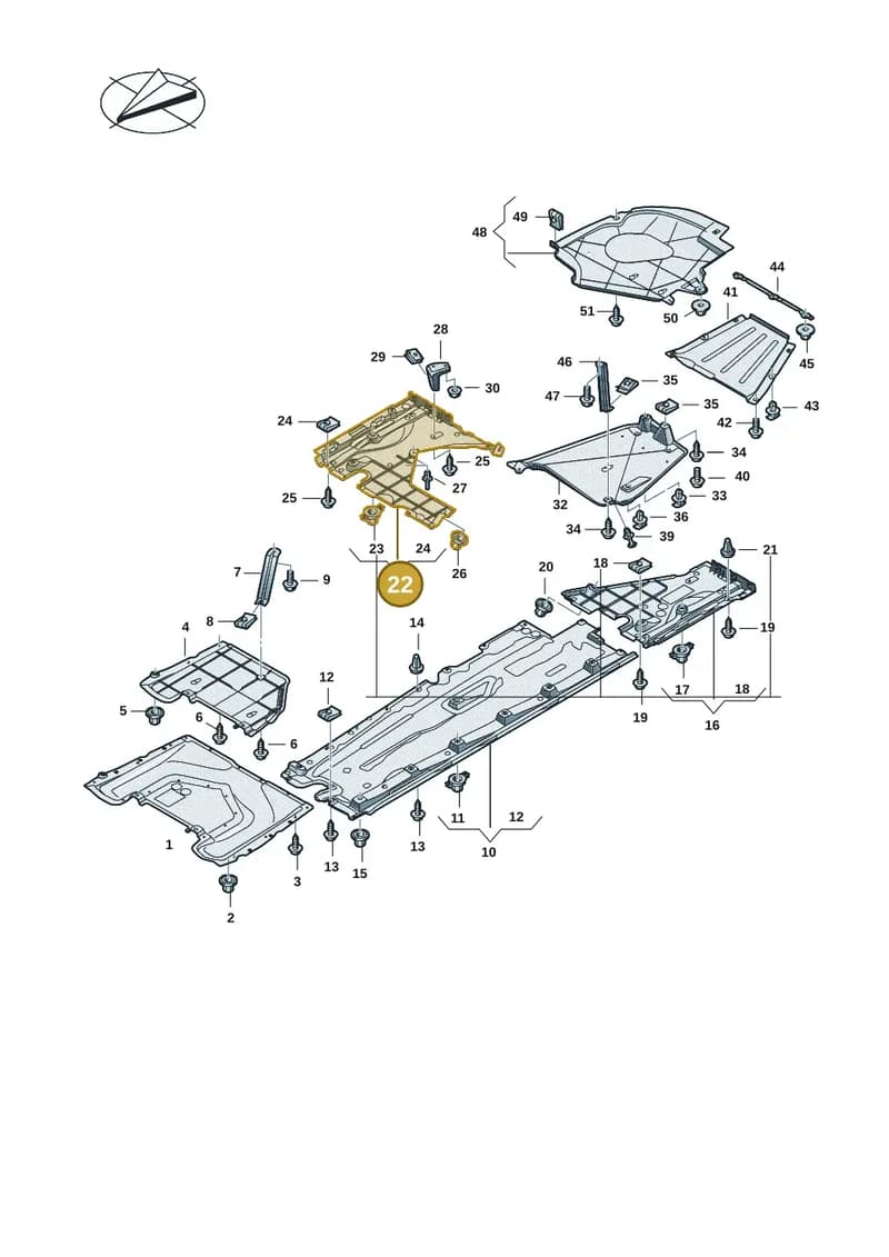 8B3825216 — Audi A5 Limousine (2024-2025) diagram 8wk825000, position 22