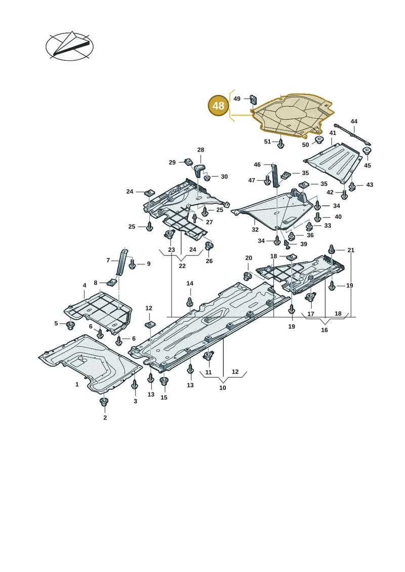 8B3825220 — Audi A5 Limousine (2024-2025) diagram 8wk825000, position 48