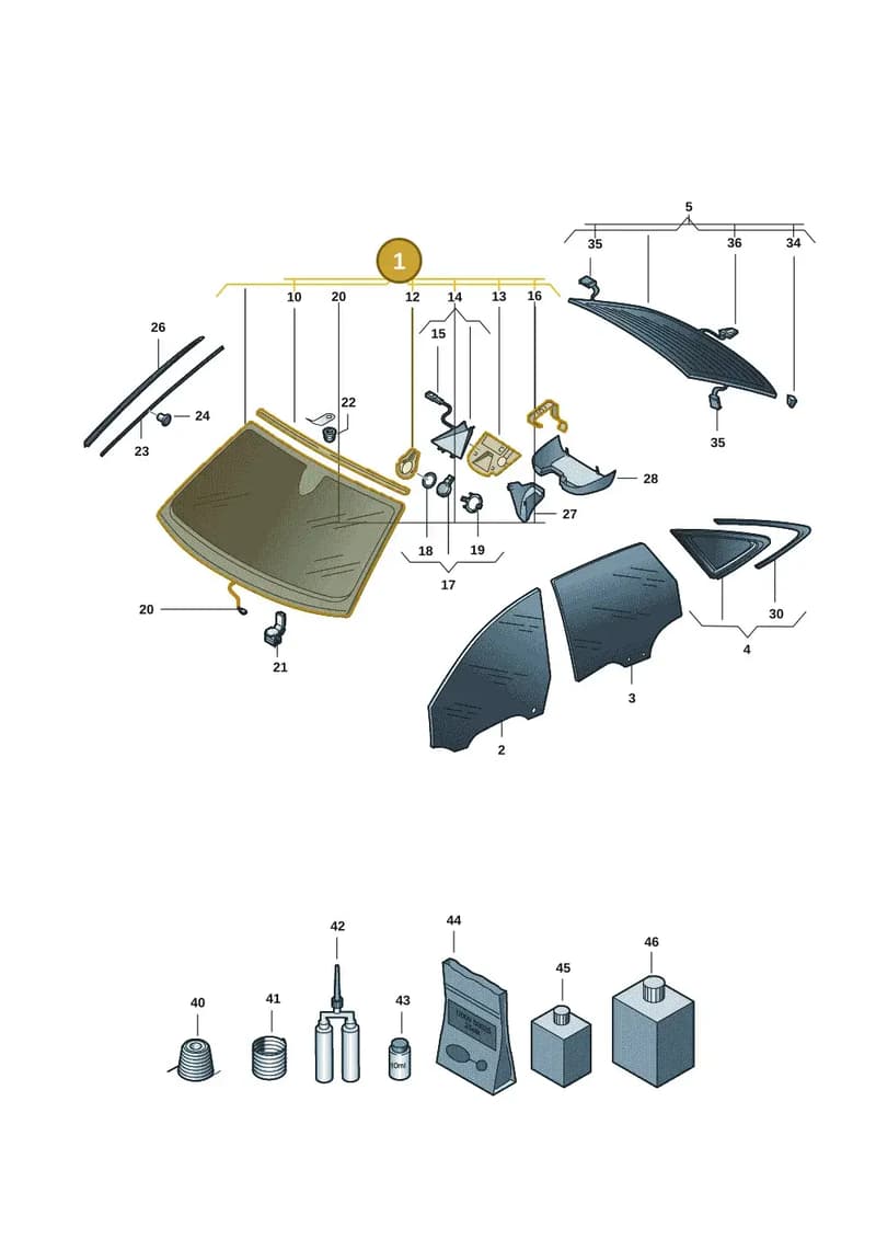 8B3845099JNVB — Audi A5 Limousine (2024-2025) diagram 8wh845000, position 1