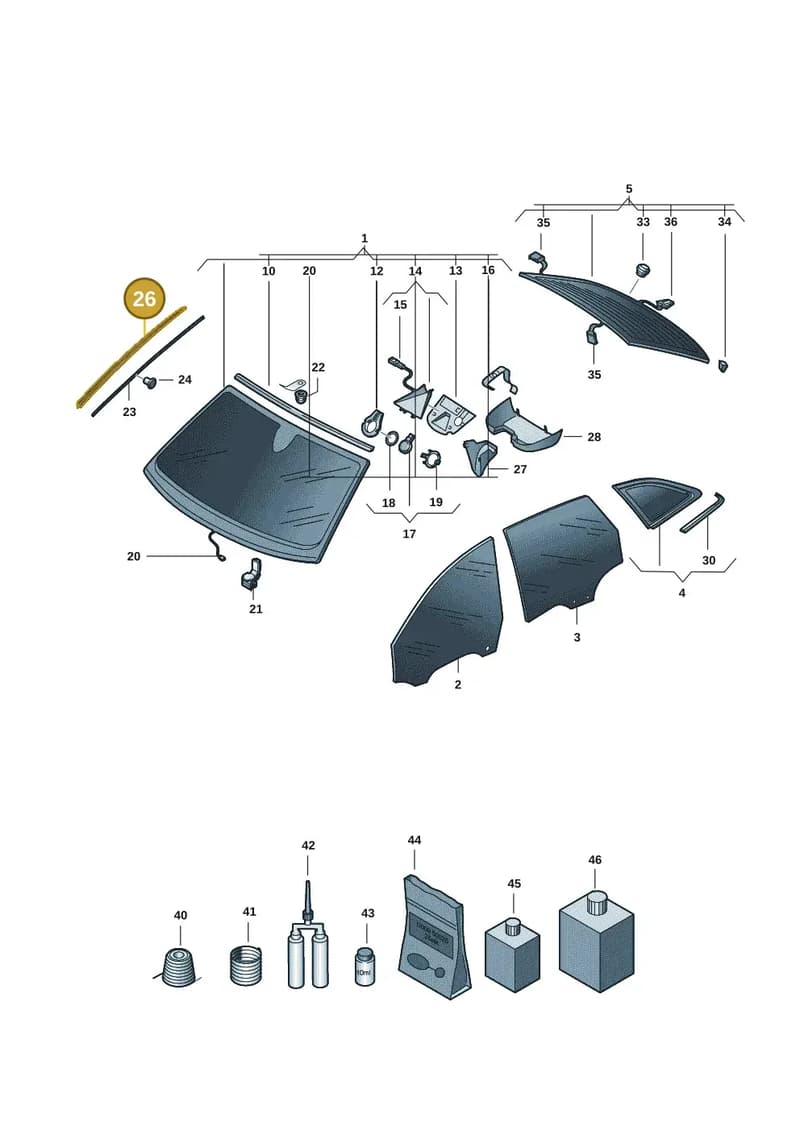 8B3854327 — Audi A5 Avant (2024-2025) diagram 8wk845000, position 26