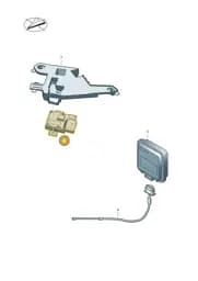 8B3907045A Audi Control Unit for Emergency Power Supply