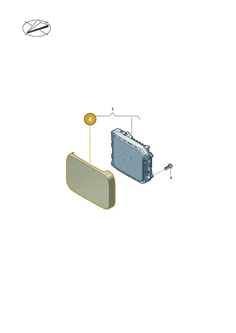 8B3907243B — Audi A5 Limousine (2024-2025) diagram 8wk907210, position 4