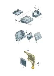 8B3907368 Audi Retainer for Control Unit