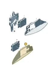 8B3907690 Audi Shield for Control Unit