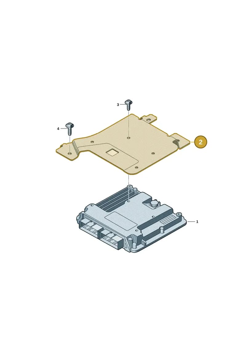 8B3907714 — Audi A5 Limousine (2024-2025) diagram 8wk906010, position 2