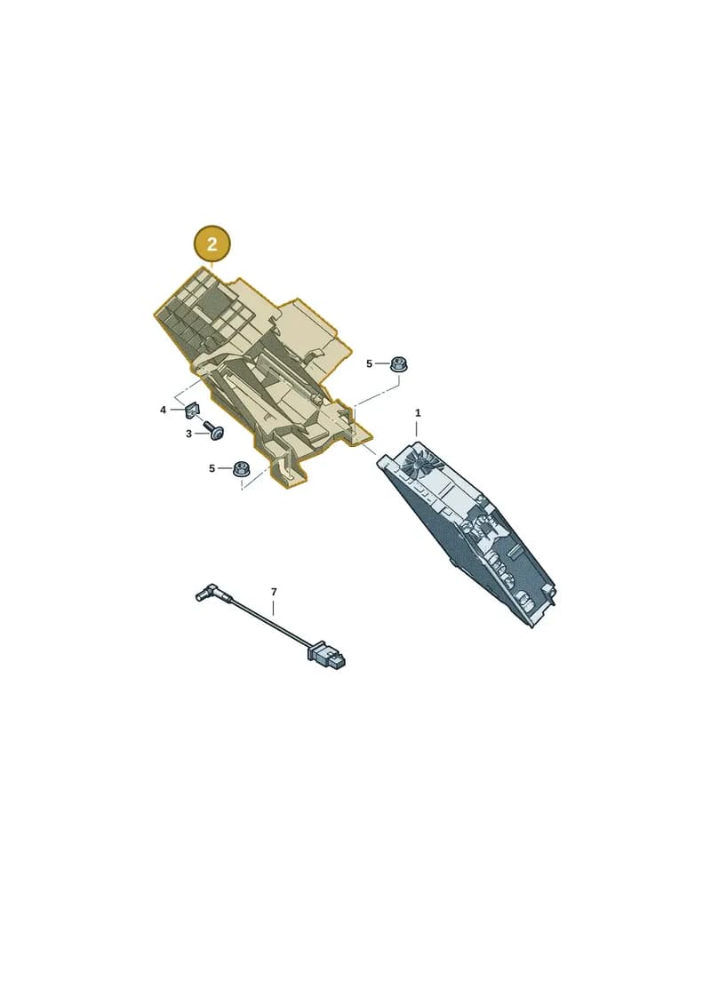 8B3907816 — Audi A5 Limousine (2024-2025) diagram 8wk035000, position 2