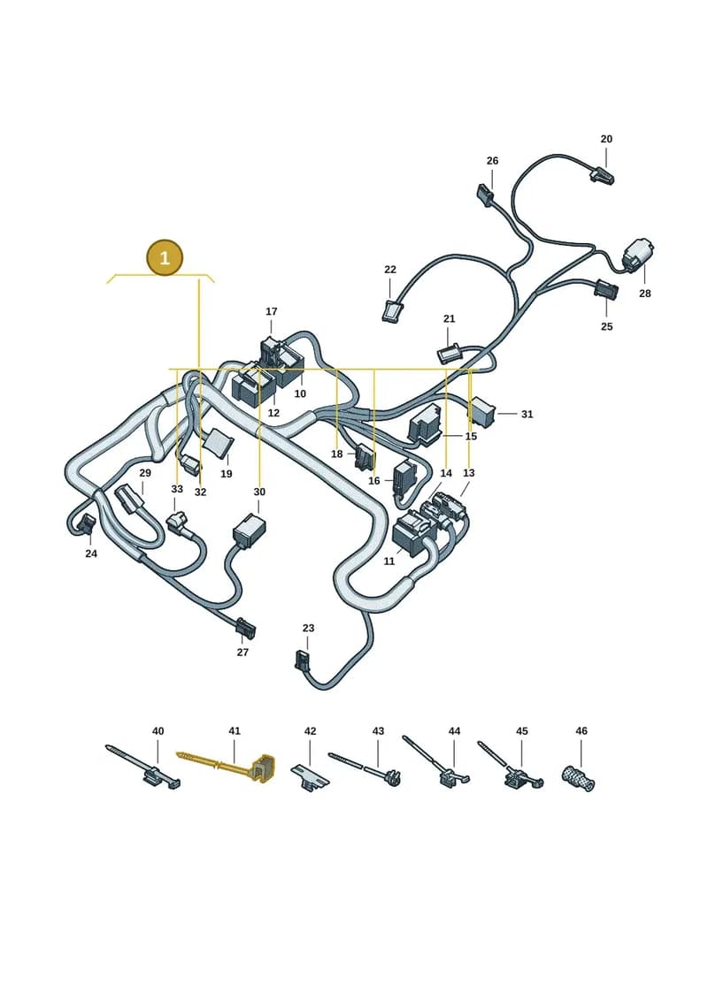 8B3971641T — Audi A5 Limousine (2024-2025) diagram 8wk972900, position 1