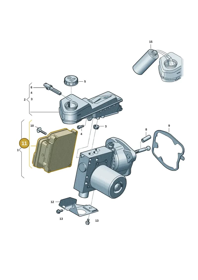 8B3998259H — Audi Q6 e-tron (2023-2025) diagram f5s612020, position 11