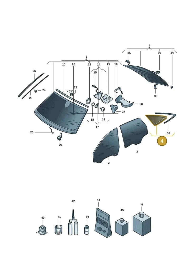 8B5845297ENVB — Audi A5 Limousine (2024-2025) diagram 8wh845000, position 4