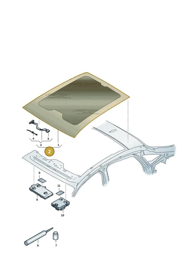 8B5877069DNVB — Audi A5 Limousine (2024-2025) diagram 8wh877000, position 2