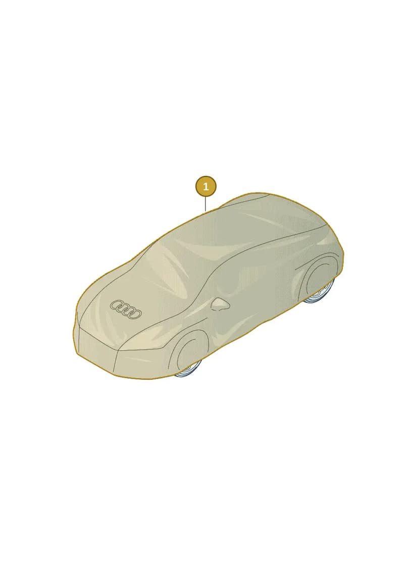 8B9061205 — Audi A5 Avant (2024-2025) diagram 872061300, position 1