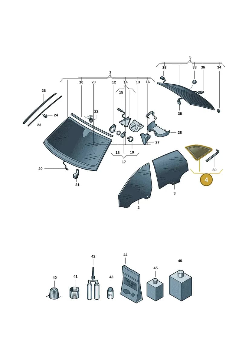 8B9845297NNVB — Audi A5 Avant (2024-2025) diagram 8wk845000, position 4