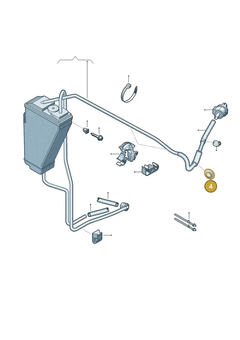 8D0721495B — Audi RS4 Cabrio qu.    08> (2007-) diagram 273201950, position 4