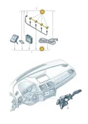 8E0054635F Audi Ultrasound Sensor