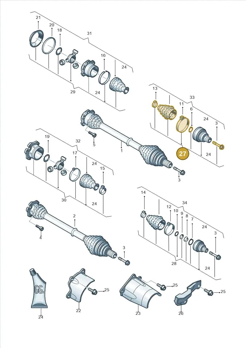 8E0498099D — Audi A4/S4 Cabrio./qu. 07> (2006-) diagram 249407250, position 27