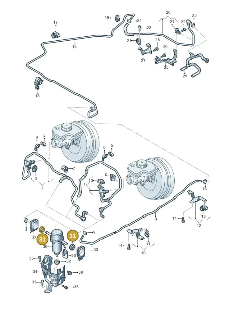 8E0614177B — Audi R8 Spyder (2015-2024) diagram 872611700, position 31