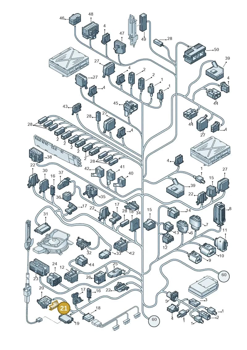 8E0971981A — Audi A8/S8/qu. lang    08> (2007-) diagram 291971830, position 21