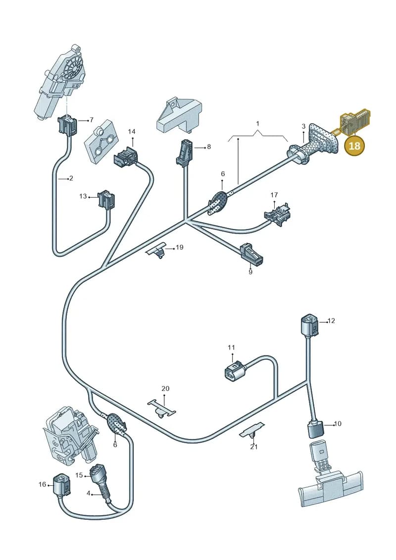 8E0972702 — Audi Q7 qu. 3.0 TDI (2009-2015) diagram 448972360, position 18