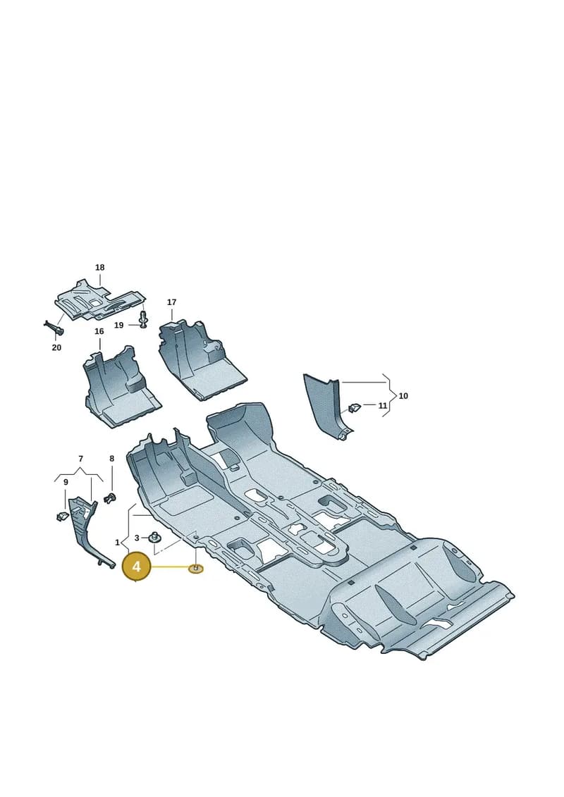 8ED864227 — SEAT CUPRA Tavascan (2023-) diagram 11h863000, position 4