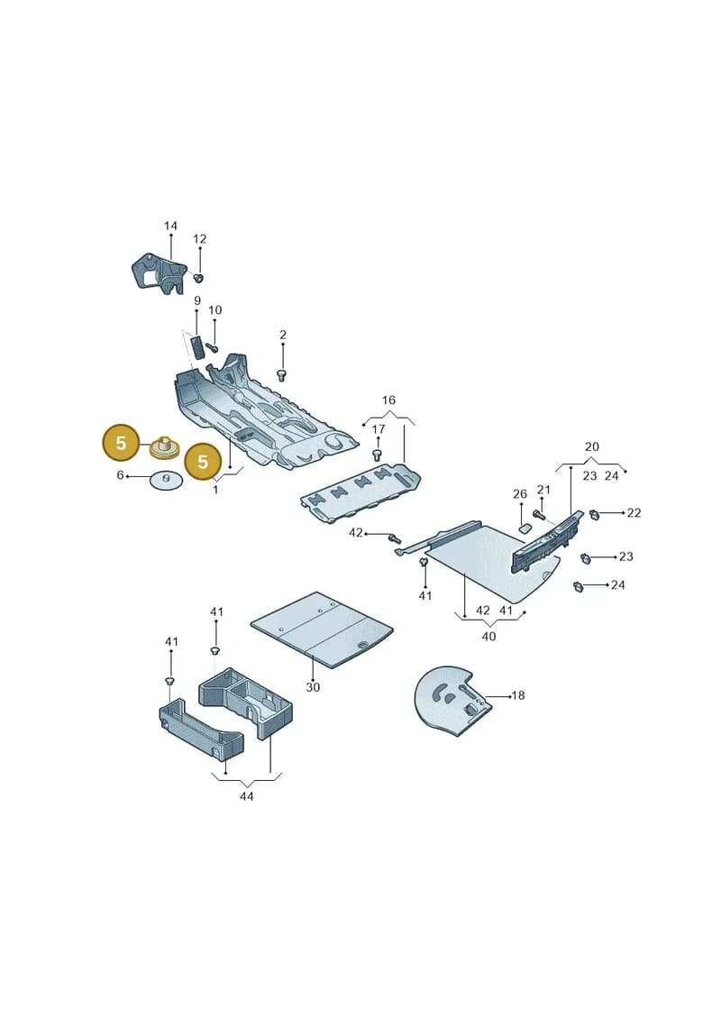 8ED864229 — Skoda Yeti (2013-2017) diagram 767863000, position 5