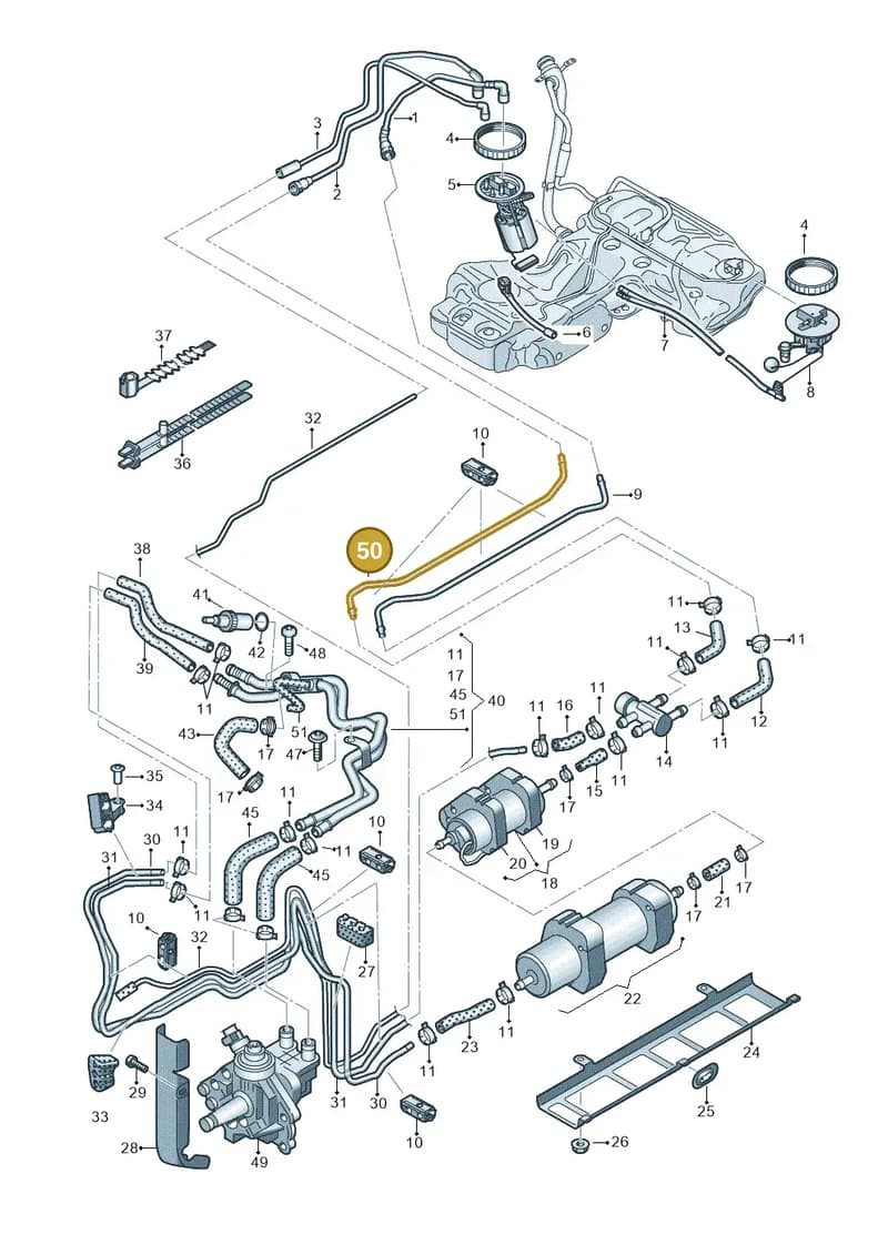 8K0201547E — Audi A5/S5 Coupe       08> (2007-) diagram 620201250, position 50