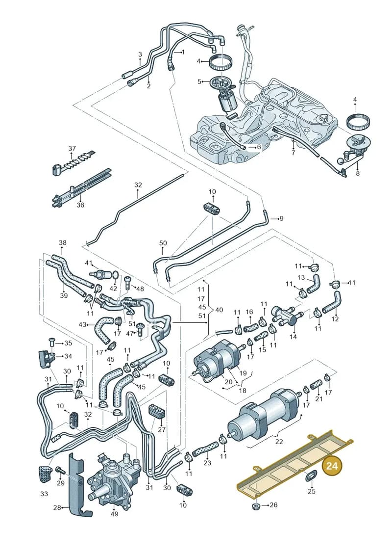 8K0201710A — Audi A5/S5 Coupe       08> (2007-) diagram 620201250, position 24