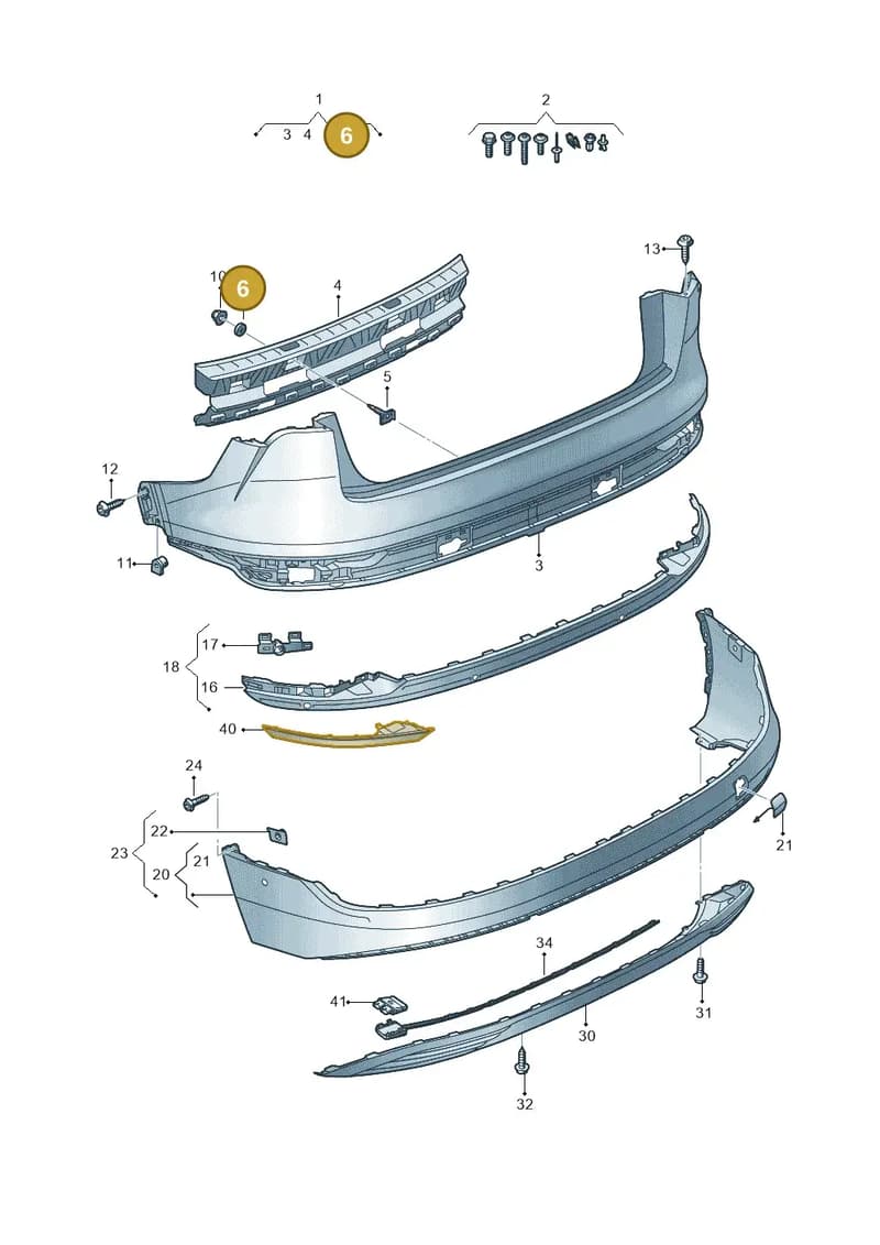 8K0807470 — Audi Q8 e-tron (2018-2025) diagram 586807600, position 6