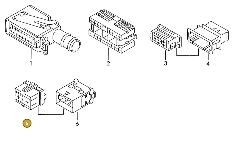 8K0972483G — Audi 1J0 platform diagram 198971900, position 5