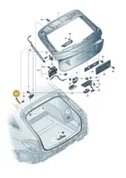 8MA827603 Audi Bracket