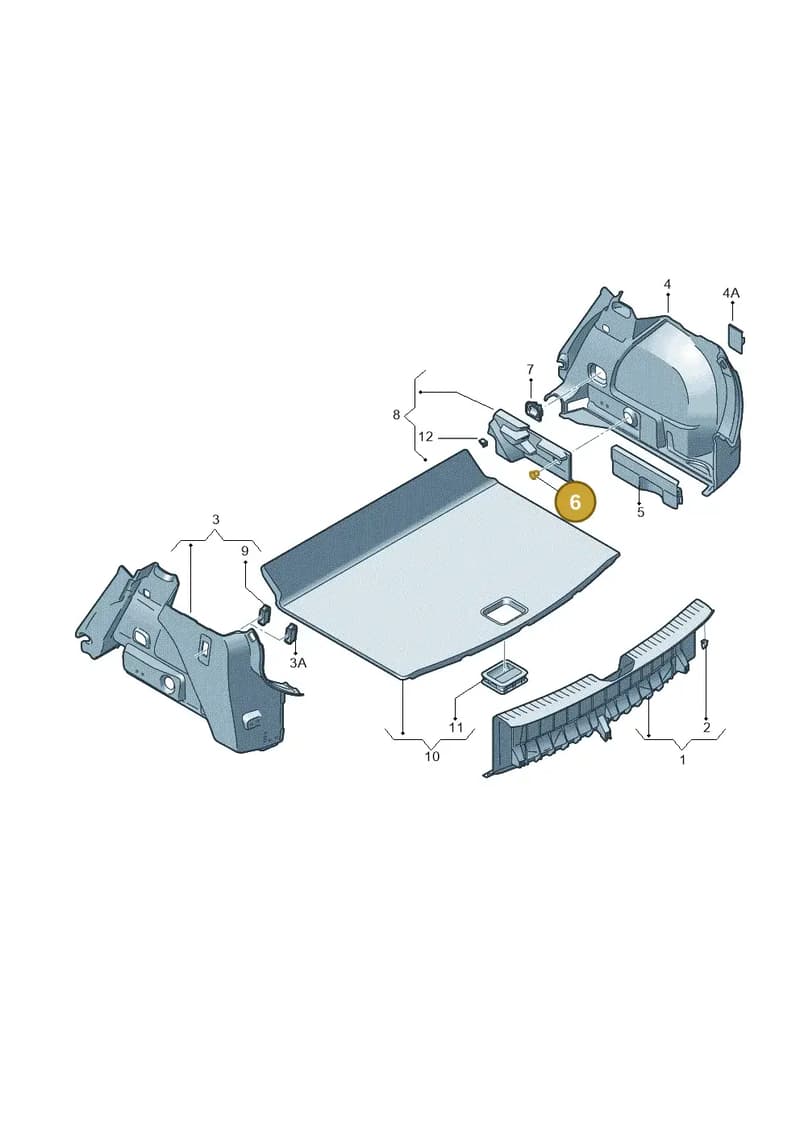 8P0853909 — SEAT CUPRA Formentor (2020-) diagram 5fn867080, position 6