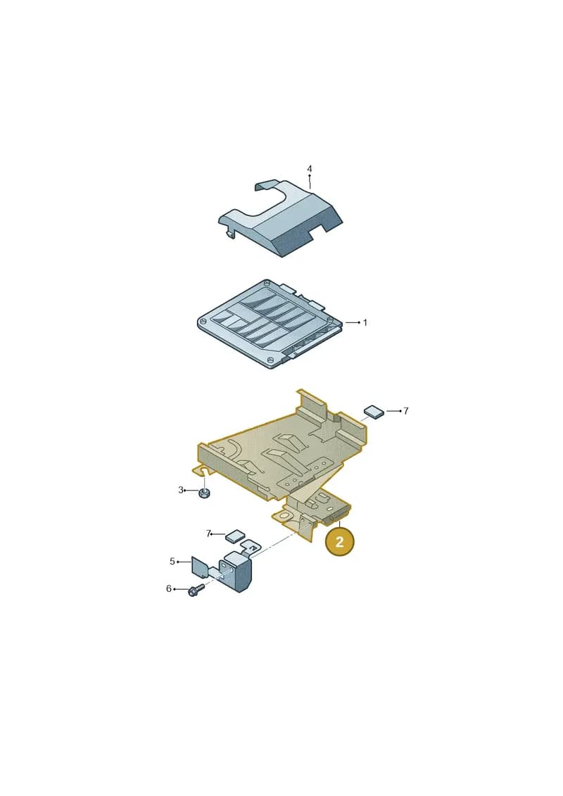 8P0906131A — SEAT Altea XL (2013-) diagram 420906200, position 2