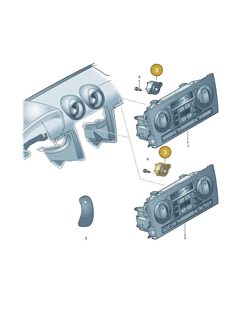 8P0959101 — Audi Q3 1.4 (2012-2016) diagram 412819410, position 3