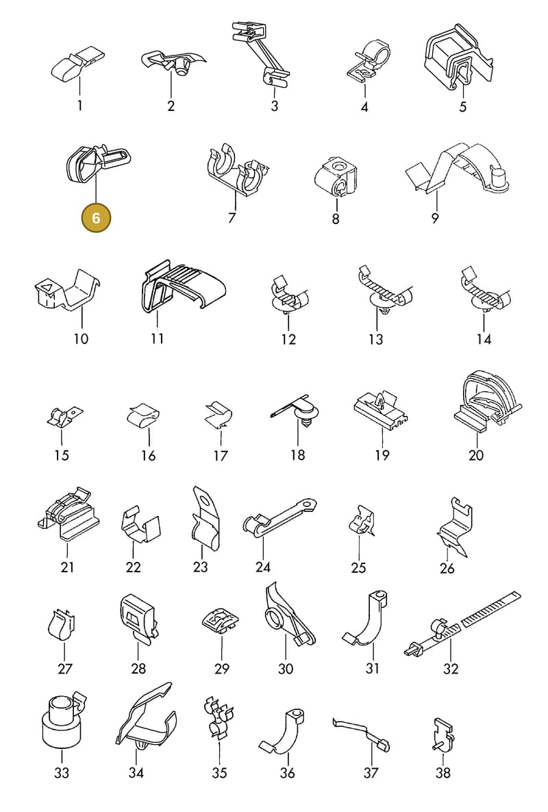 8P0971848E — SEAT 1J0 platform diagram 198977040, position 6