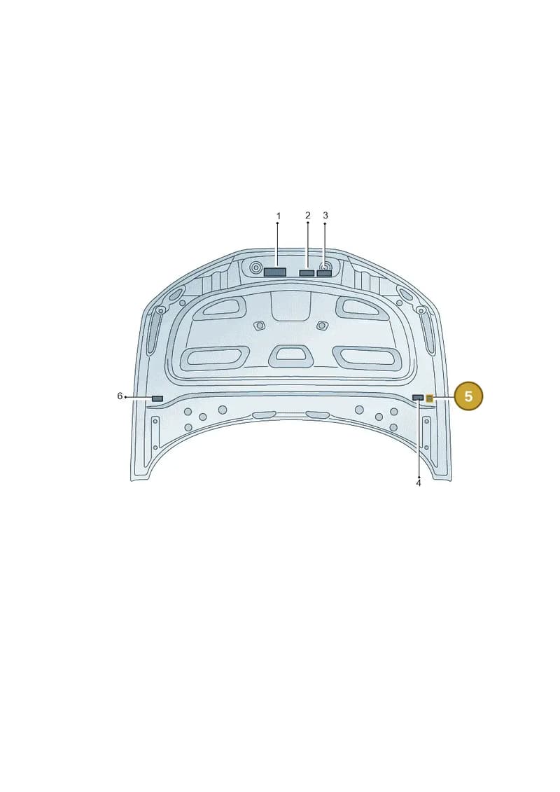 8R0010515R — Audi A7 Sportback (2018-2025) diagram 435010100, position 5