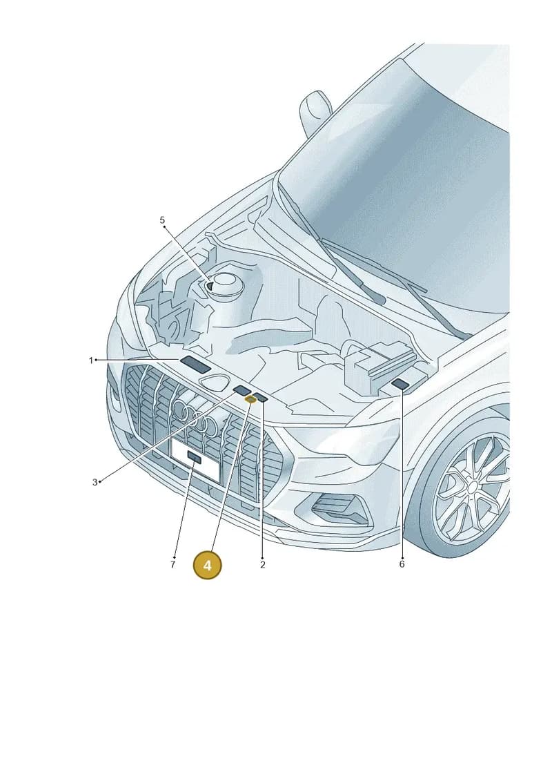 8R0010515R — Audi RS Q3 Sportback (2019-2024) diagram 597010150, position 4