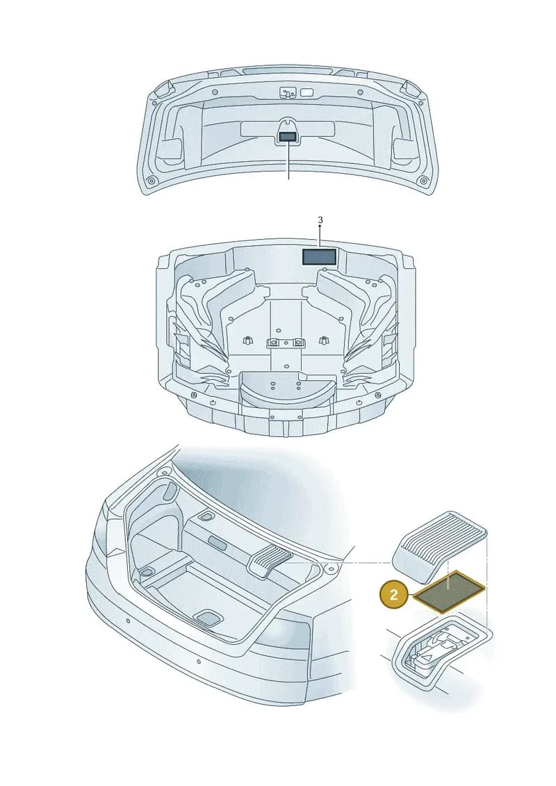 8R0010539F — Audi A8 (2013-2018) diagram 771010300, position 2