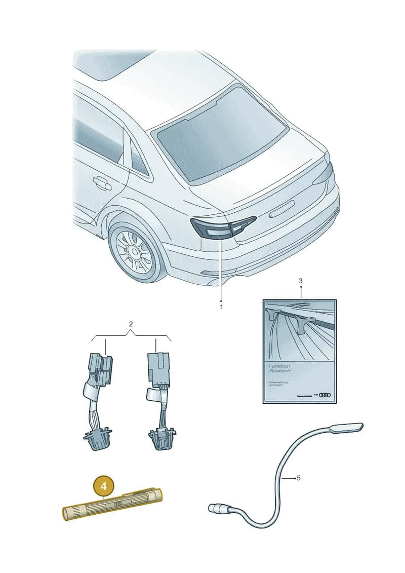 8R0052001E — Audi A5 Sportback (2016-2025) diagram 849051030, position 4