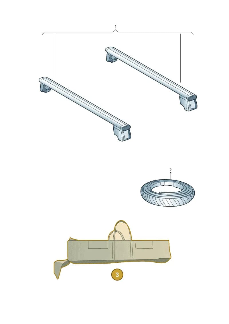 8R0071156F — Audi A3 Sportback (2019-2025) diagram 596071031, position 3