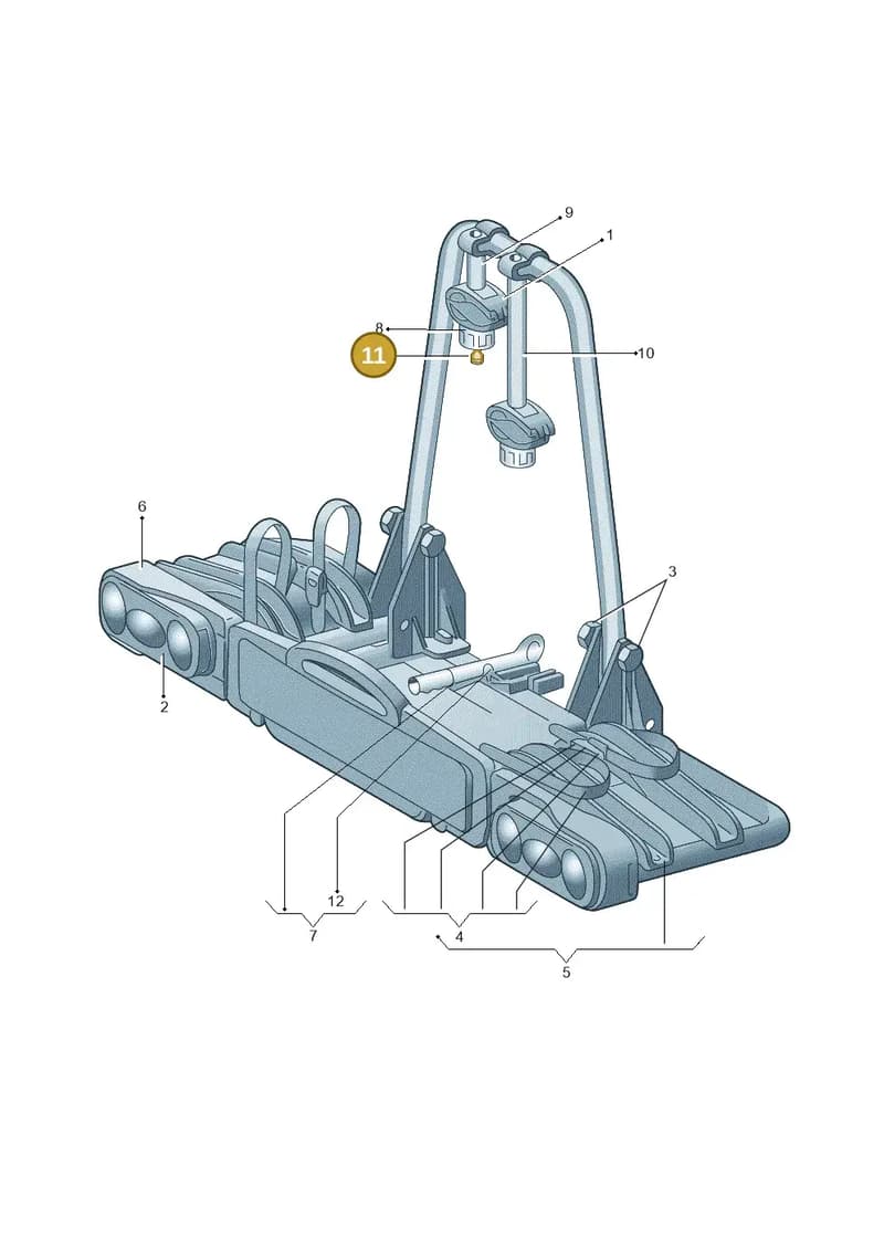 8R0071891B — Audi Q3 (2014-2019) diagram 647071660, position 11