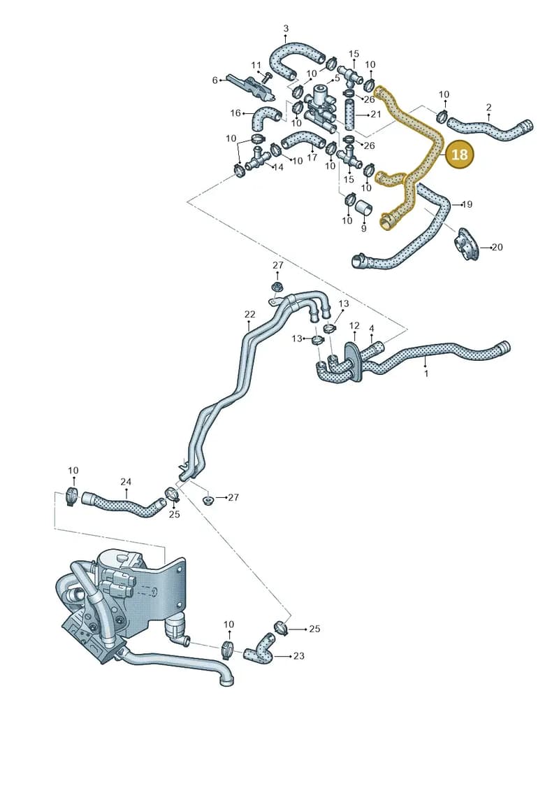 8R0265370N — Audi Q5 (2009-2018) diagram 620261250, position 18
