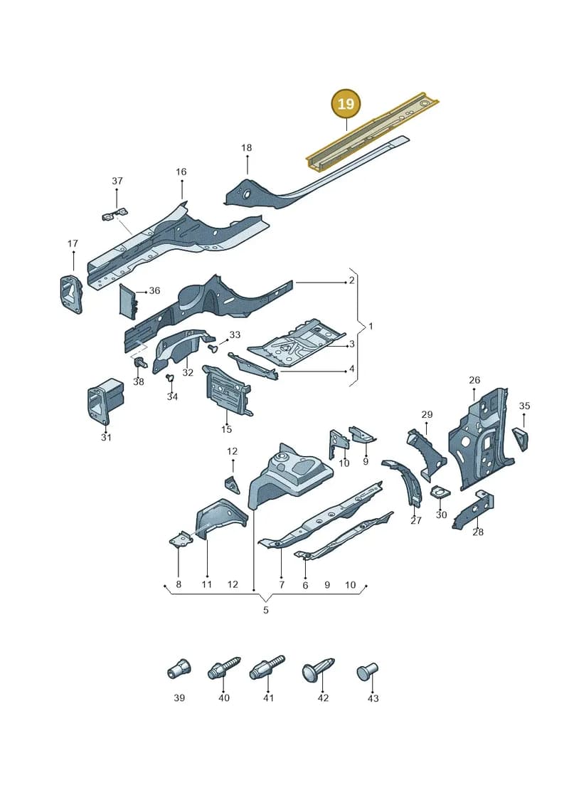 8R0803108 — Audi Q5 qu. 2.0 TDI (2012-2017) diagram 647803000, position 19