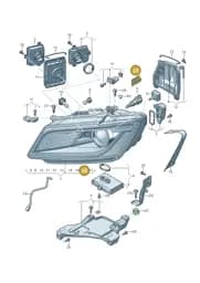 8R0905353 Audi Circuit Board